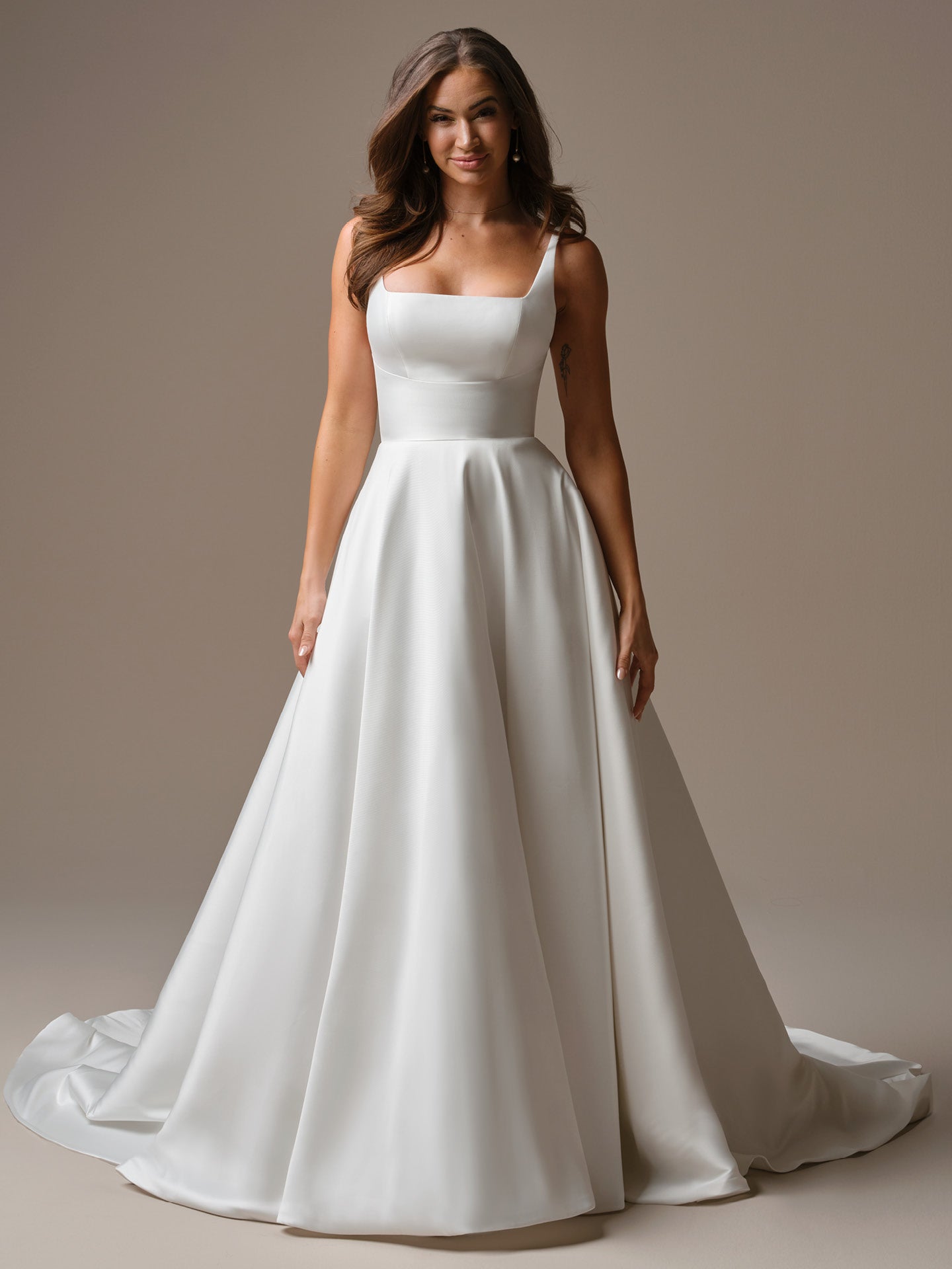 galina soft lace wedding dress Galina LP2515 By La Perle