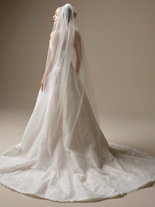 Plain Tulle Veil